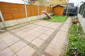 Rear garden- click for photo gallery